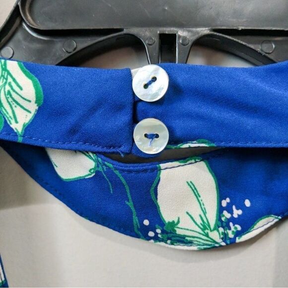 PEACH LOVE CALIFORNIA Floral Printed Halter Dress - Picture 5 of 5